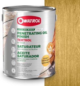Owatrol Textrol 5 Litri impregnante legno esterno professionale per decking, terrazze, pergolati e staccionate in legno esposte agli agenti atmosferici.